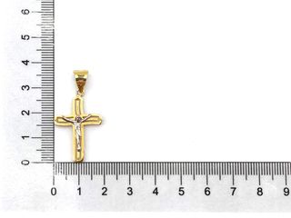 crucifijo oro 18k