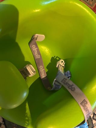 BUMBO asiento bebé + funda y bandeja