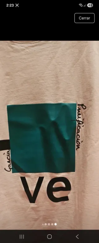 Camiseta PURIFICACION GARCÍA