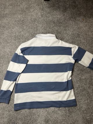 Jersey Rugby Rayas Azul y Blanco