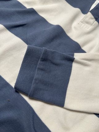 Jersey Rugby Rayas Azul y Blanco