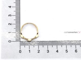 anillo oro 18k con piedra con circonita