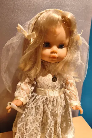 Muñeca Jesmar de Comunión Años 80.