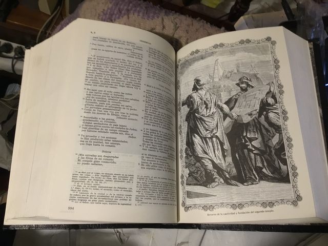 LA SAGRADA BIBLIA, EDITORS S.A. 1998, CUERO-LUJO