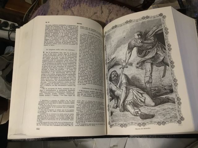 LA SAGRADA BIBLIA, EDITORS S.A. 1998, CUERO-LUJO