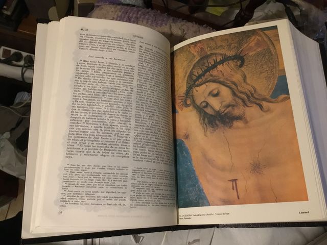 LA SAGRADA BIBLIA, EDITORS S.A. 1998, CUERO-LUJO