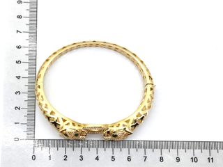 pulsera oro 18k con piedra con circonita