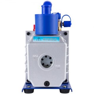 Kit de Bomba de Vacío HVAC Bomba de Vacío de Etapa Única AC 283 L/min(4.8CFM) 246W(1/3HP) Bomba de Vacío de Aire con Juego de Manómetro de 3 Válvulas A/C Refrigerante Aire Acondicionado