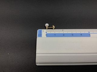 pendientes oro 18k con piedra