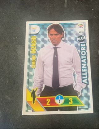 Figurina Calciatori Simone Inzaghi Allenatore