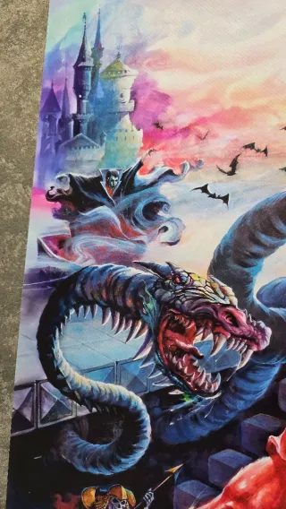 Super Castlevania IV SNES Cover Poster PVC 70x50cm