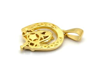 colgante oro 18k