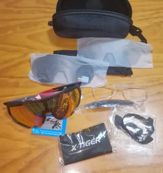 Gafas deportivas X-TIGER lentes intercambiables