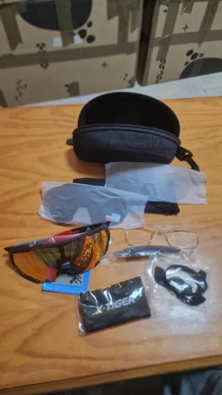 Gafas deportivas X-TIGER lentes intercambiables