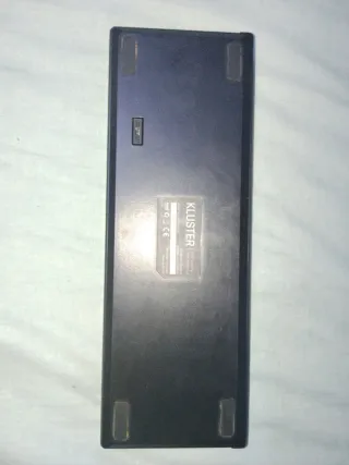 Teclado Krom RGB Negro y Azul