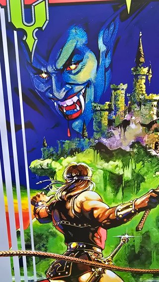 Poster A3 Castlevania Cover NES Konami