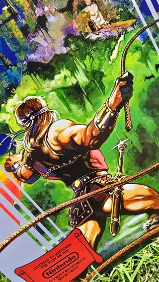 Poster A3 Castlevania Cover NES Konami