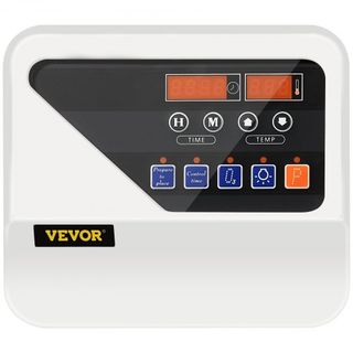 Controlador de Calentador de Sauna Externo para Calentadores de Sauna de 3KW-9KW Unidad de Control de Estufa de Sauna 104-221℉ Tiempo Temperatura