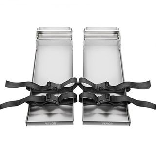 Tablones de Rodillas de Concreto 30'' x 8'' Tablones Deslizantes de Rodillas, Tablero de Rodillas de Acero Inoxidable, Par de Deslizadores de Concreto, con Correas para Tablero de Concreto para Ac...