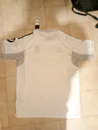 Maglia Adidas Uomo M/L Bianca Grigia