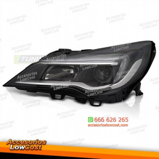 FARO DELANTERO NEGRO LADO IZQUIERDO TYC PARA OPEL