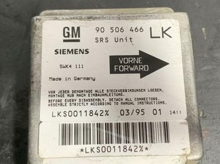 90506466 centralita airbag opel vectra 2.0 i 60273
