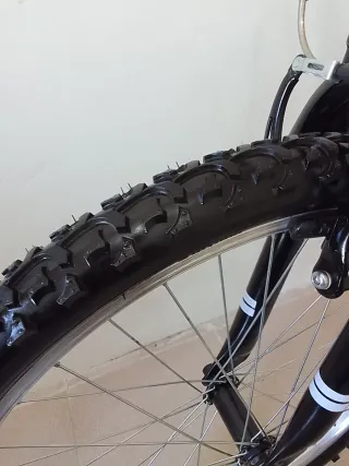 Bicicleta Roja DENBIKE niño 24"para 9_10