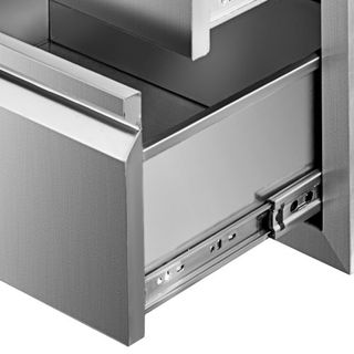 201 Cajón de Acceso Triple de Acero Inoxidable para Cocina Exterior BBQ Island 48.3 cm x 66 cm