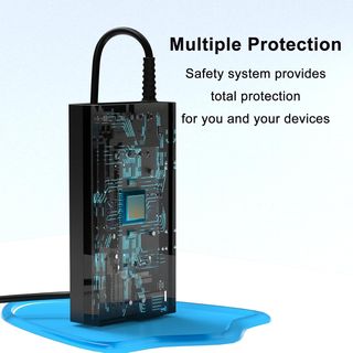 JEESTAM Cargador 120W 19.5V 6.15A 4.5x3mm HP Dock