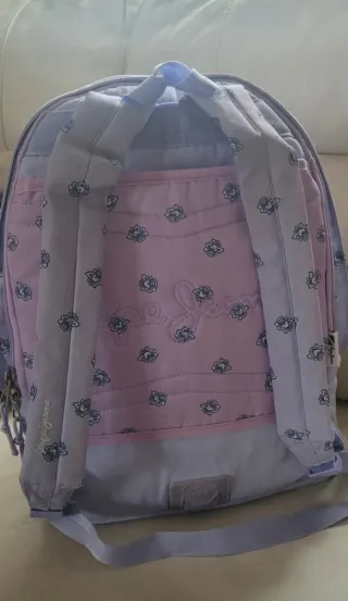 Mochila Pepe Jeans lila floral