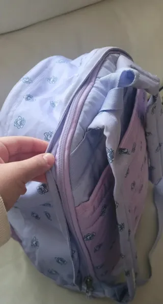 Mochila Pepe Jeans lila floral