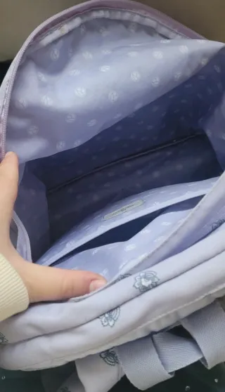 Mochila Pepe Jeans lila floral