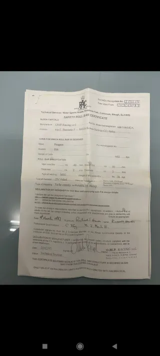 Peugeot 106 Proyecto Rally