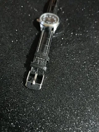 Reloj Chalisson Mujer Negro/Plata