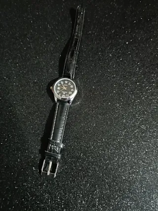 Reloj Chalisson Mujer Negro/Plata