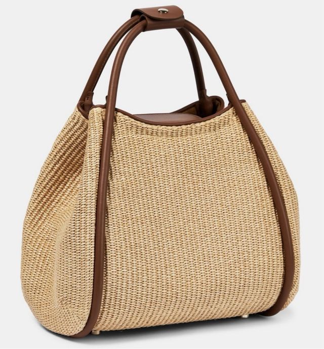 Bolso Max Mara marine bag rafia