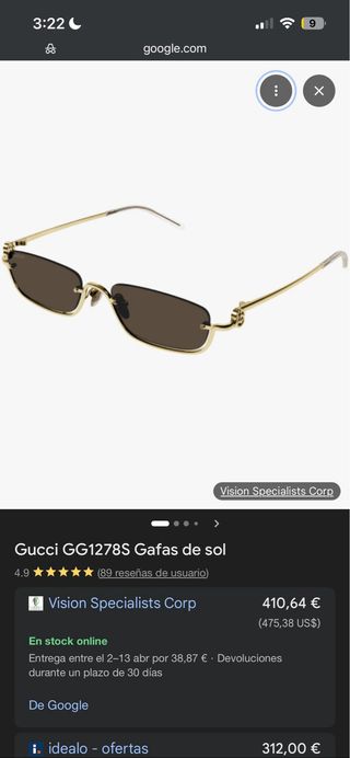 Gafas de sol Gucci GG1278S