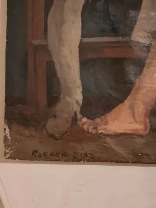 Cuadro vintage Rosario Díaz