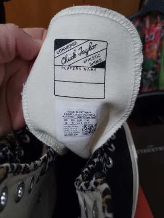 Converse All Star animalier Tg 41.5