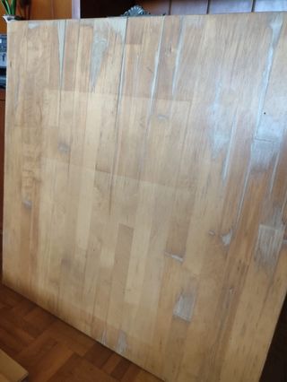 Mesa alta RÖNNINGE Abedul 75x75 cm