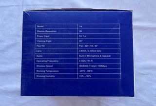 Cámara Vigilancia Exterior Galayou 2K WiFi