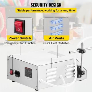 Máquina de Llenado de Líquidos 2-3500ml GFK-160 Pantalla LCD Control Digital Bomba Máquina Llenadora de Líquidos Máquina Automática de Llenado de Líquidos