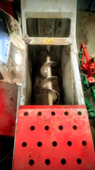 Máquina arrastrada de vendimiar