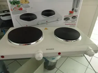 Piastra elettrica doppia Severin