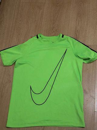 Maglietta Nike Verde Grande Logo