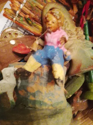 Scatola Pastori d'Epoca