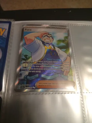 Entrenador Fuco Carta Pokémon Full Art 165/142