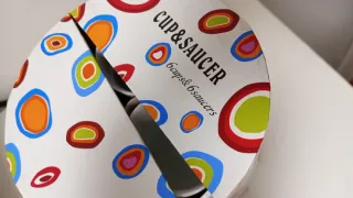 Juego de café espresso multicolor