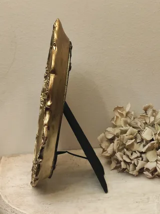 Espejo Barroco Ovalado Dorado