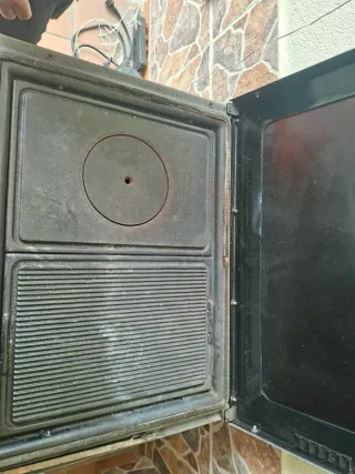 Cocina de leña Lacunza Vulcano 5T 80cm